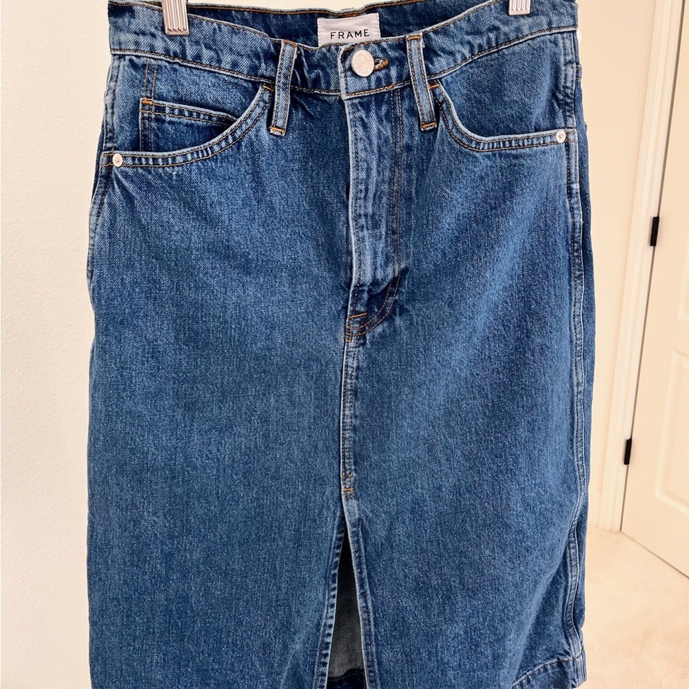 Frame denim skirt
